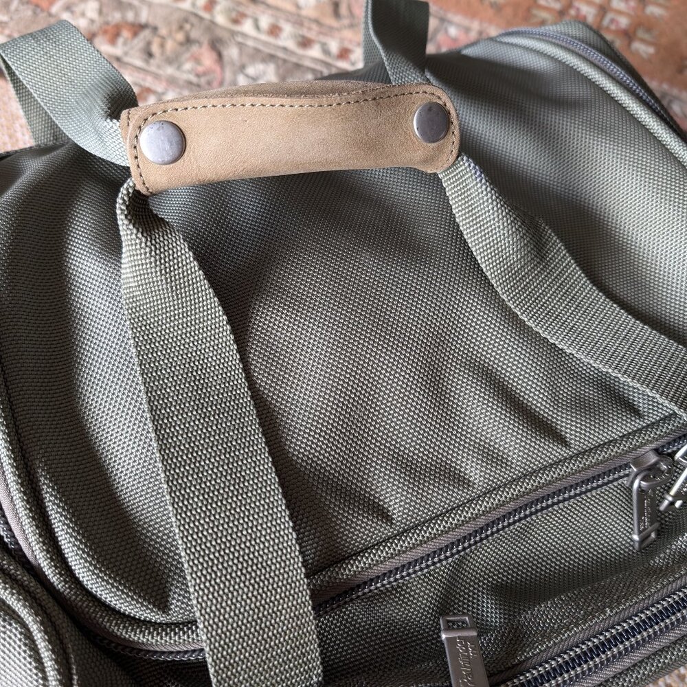 Pathfinder Ballistic Nylon Duffel, Olive Green - Picture 8 of 16